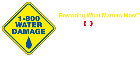 1800 Water Damage Logo