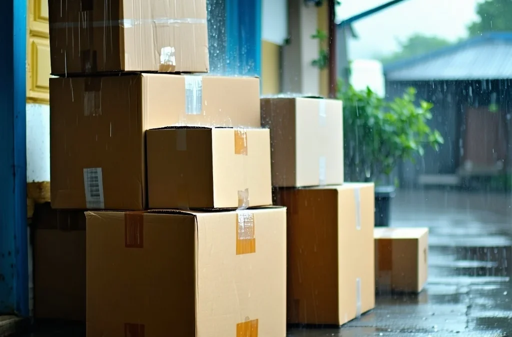 Pack and Store During Humidity or Rain