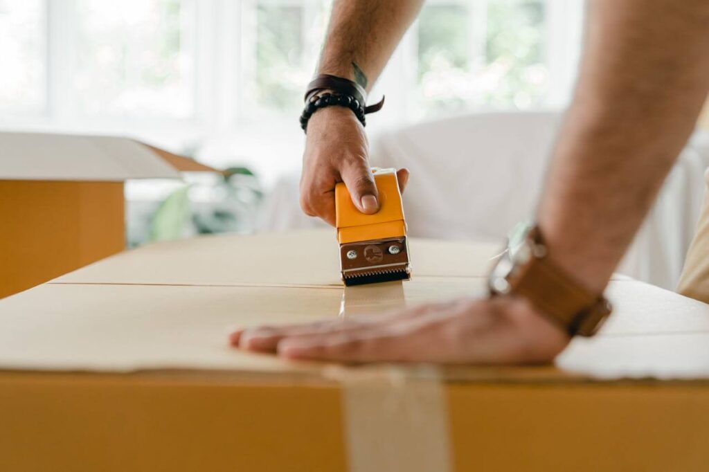Mobile Attic Packing Supplies Moving Costs Image