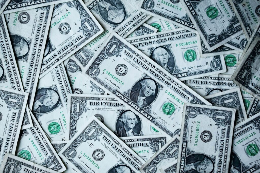 Pile of Dollars Money Image